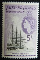 Falkland Islands Dep. British Kat. 31 * 1954 Kat. 25 Euro