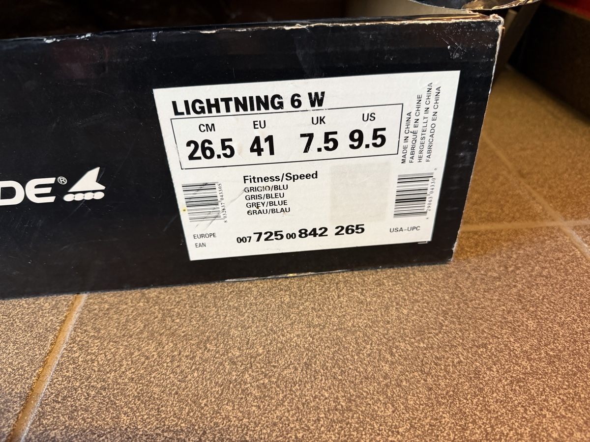 Inline-Skating & Rollschuhe: Rollerblade Lightning 6 W Inline Skates Grösse 41 – Gebraucht aus Meggen von Scarpa 2