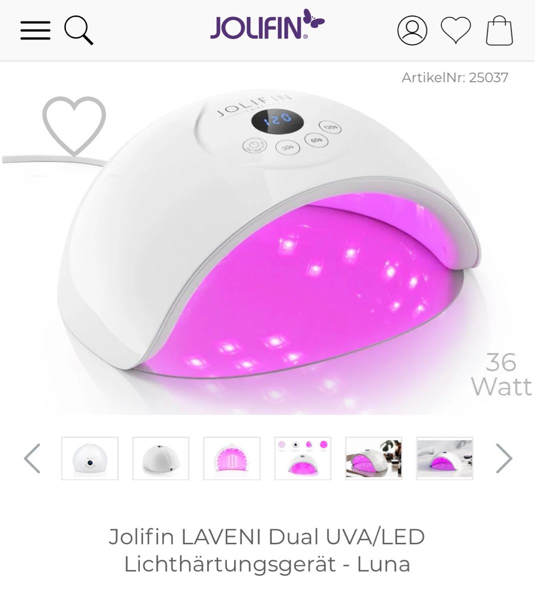 Tutte le macchine: Uv led Nail lampe – Usato da Claro venduto da DeZeDo