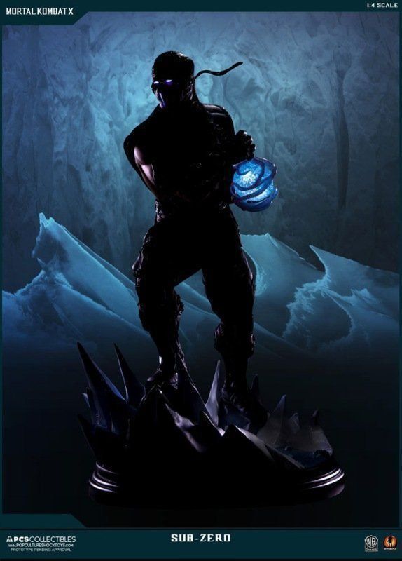 Sculture & Statue: Mortal Kombet Sub-Zero 1/4 Scale Regular Statue – Usato da Au SG venduto da Neltras 8