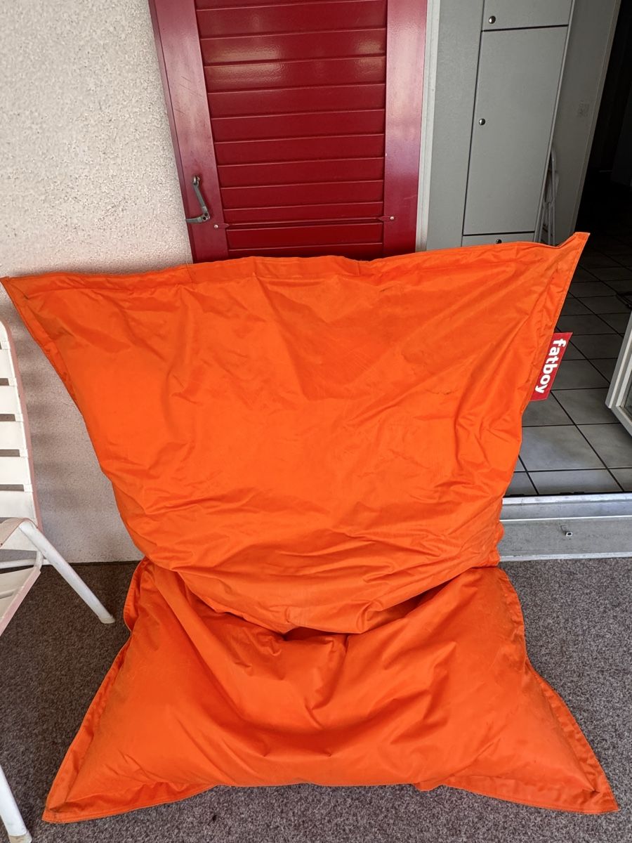 Fatboy Sedie a sdraio: Fatboy Outdoor Sitzsack Orange – Usato da Pfeffingen venduto da dok_9sv6 1