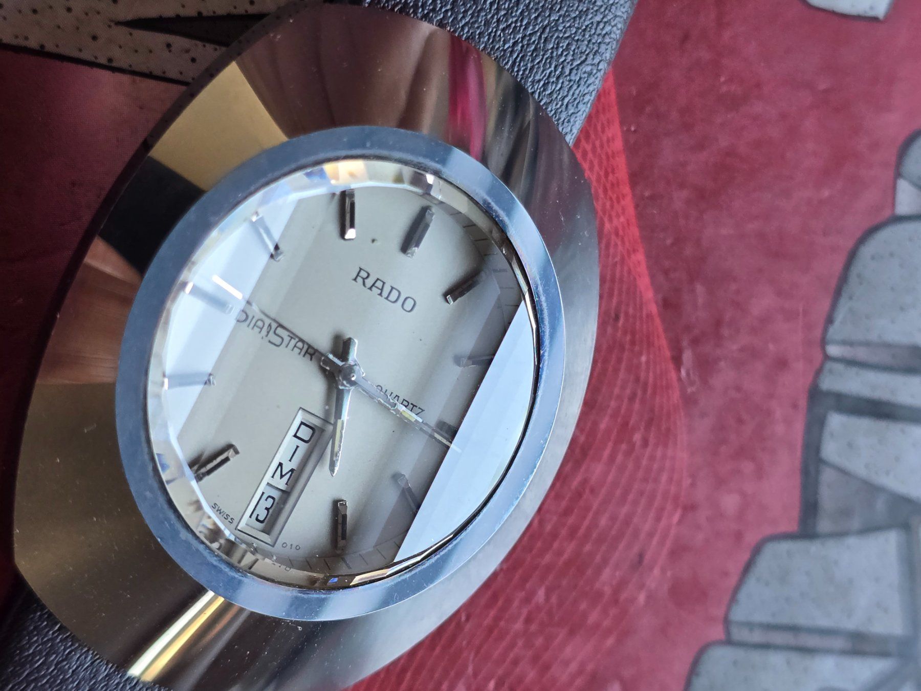 Rado Orologi: 553 Seltene Rado DiaStar Quartz Date TOP – Usato da Muri AG venduto da Corredor 2