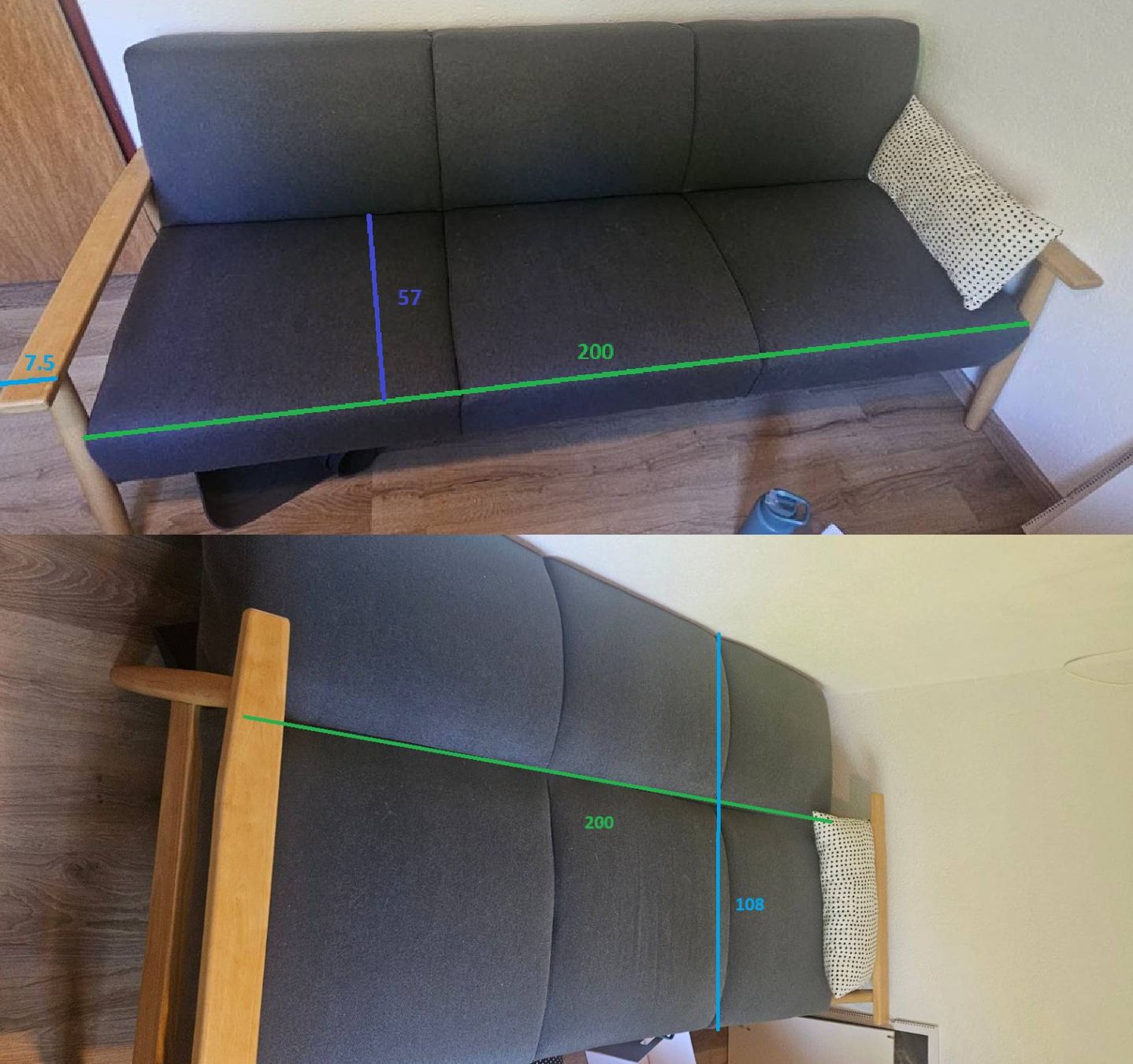 Micasa Divani: Micasa Bettsofa, 200x108, 2022 gekauft – Usato da Wila venduto da targa300zx 3