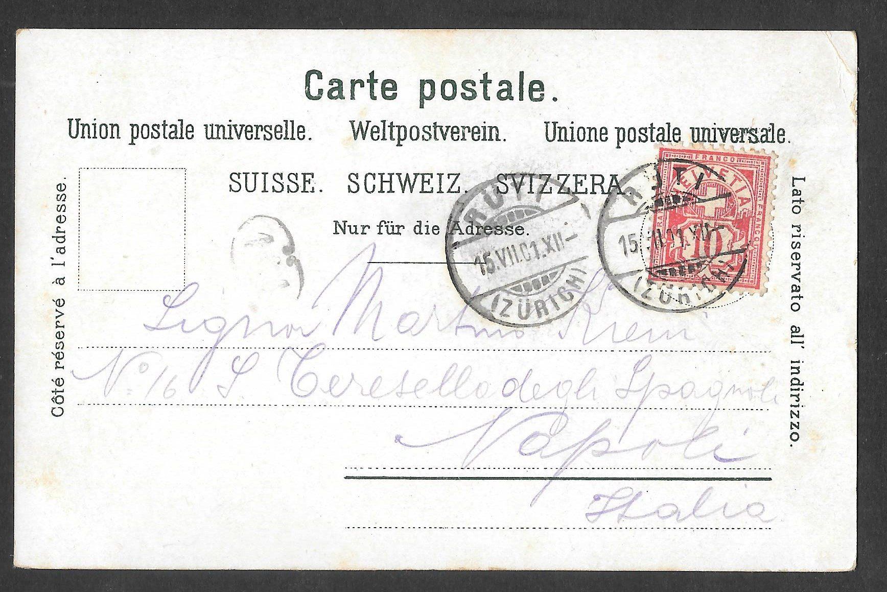 Cartoline postali: Rüti Teilansicht – Usato da Olten venduto da clotaldi 1