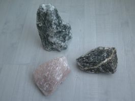 3 Roh Specksteine zum schleifen, schnitzen usw. ca. 5,3 Kg
