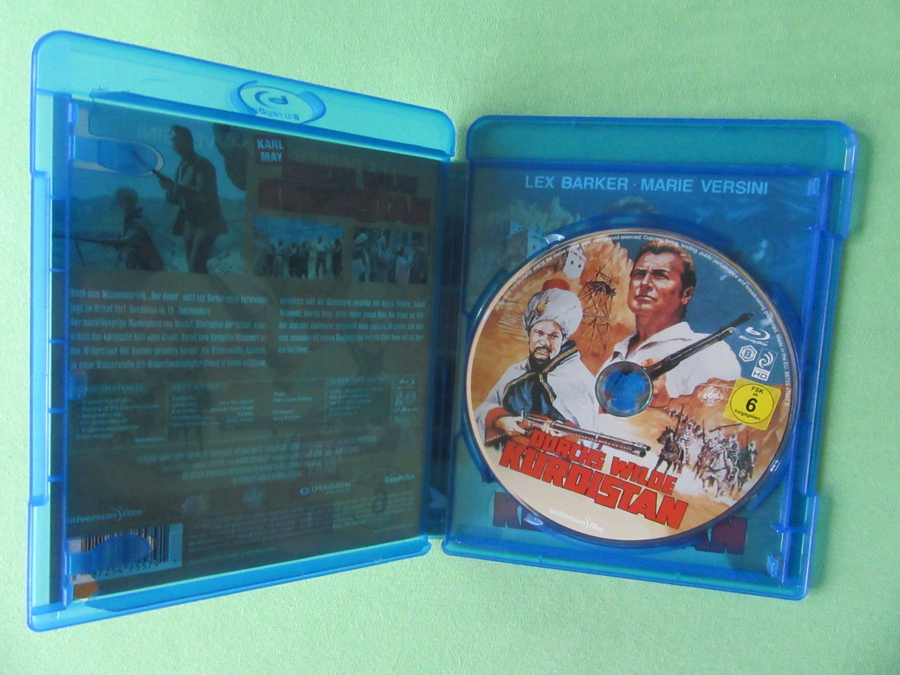 Alle DVDs: Karl May: Durchs wilde Kurdistan, Lex Barker, Versand 2.- – Gebraucht aus Bern von Mariana7 1