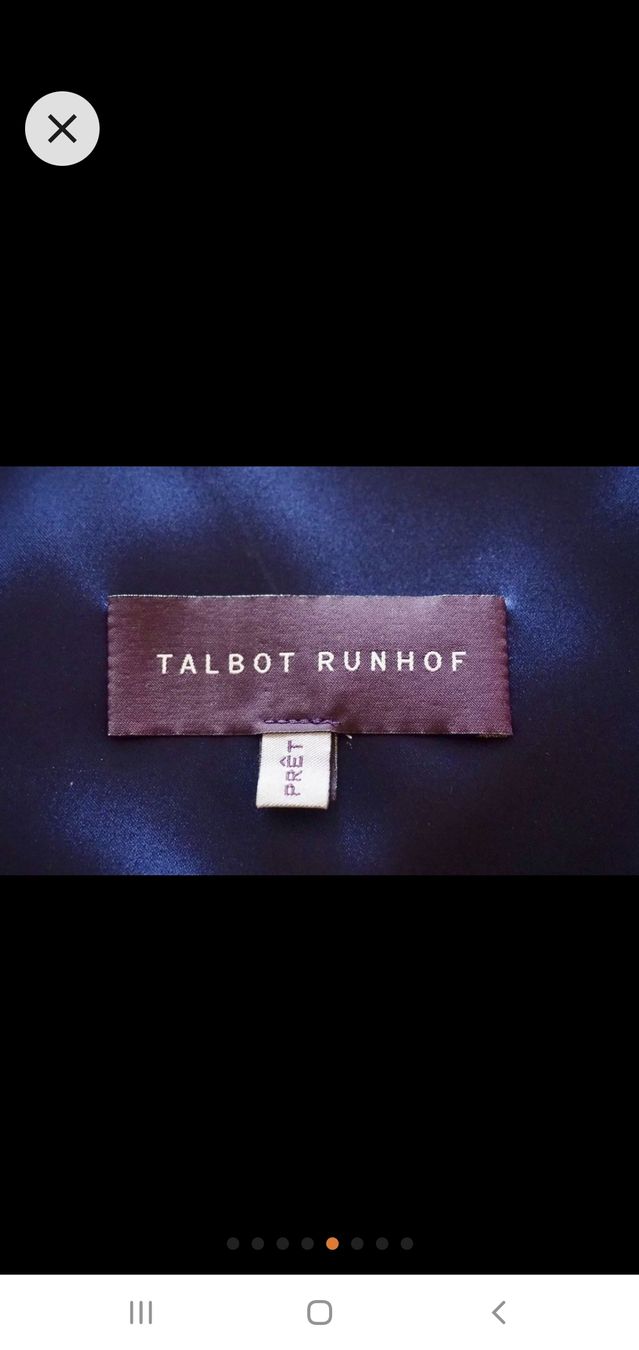 Talbot Runhof Vestiti: Talbot Runhof Cocktail Kleid – Usato da Seuzach venduto da winbern 2