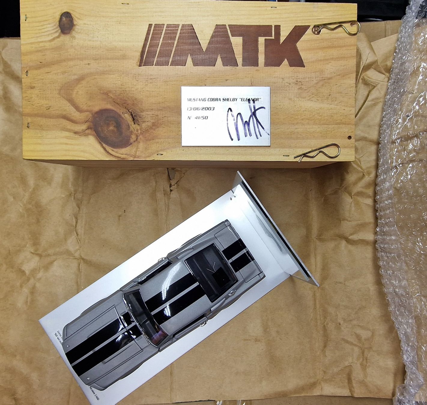 Modellini d'auto: Mustang Eleanor 67" Mtk. – Nuovo e nell'imballaggio originale da Bevaix venduto da Nounoursch 2