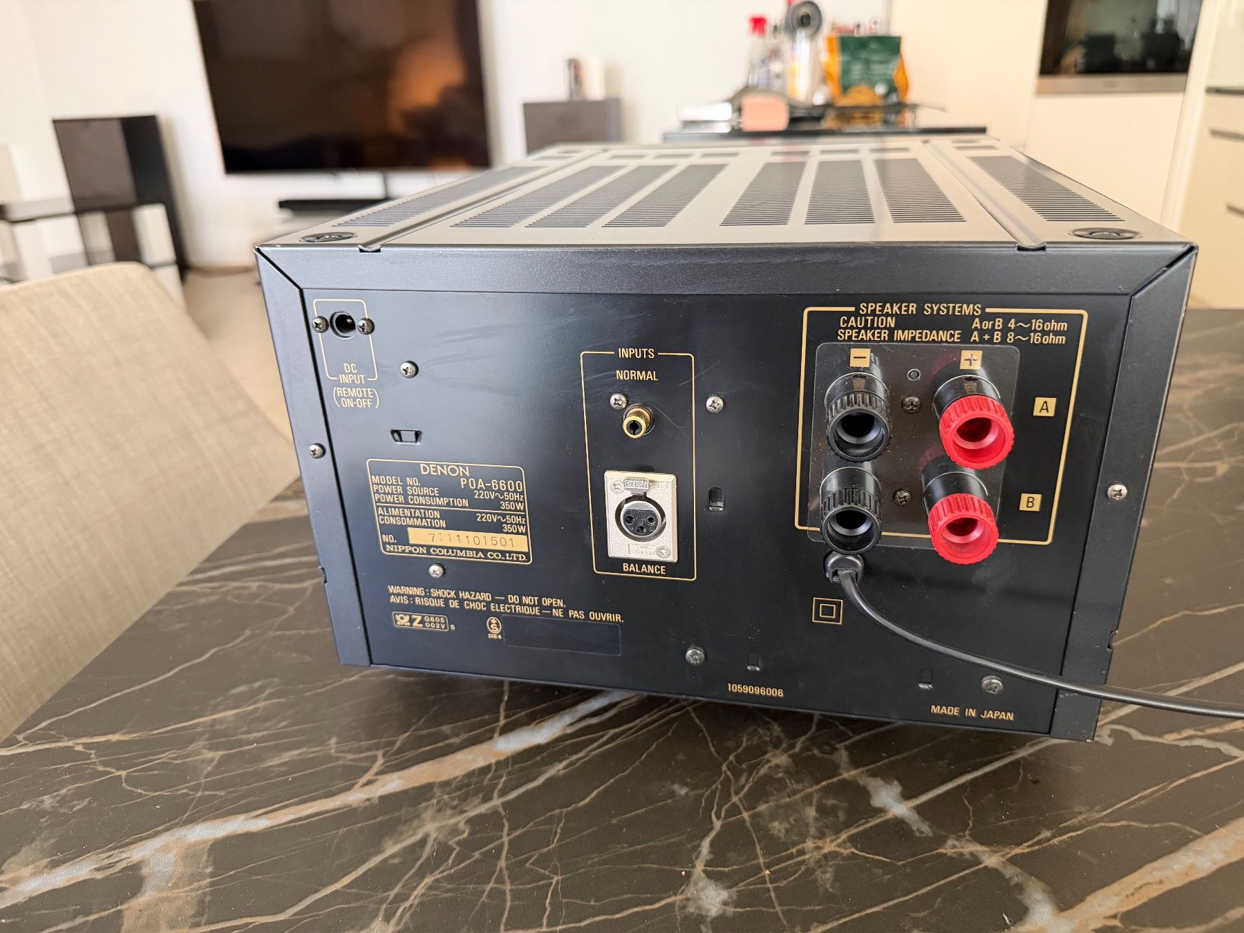 Denon Amplificatori: DENON POA-6600 MONOBLOCK PAAR – Usato da Rapperswil SG venduto da Whitecielo 9