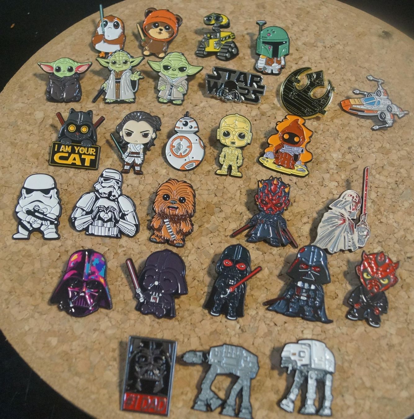 Skoda Plaquettes & Badges: Star Wars Pins – D'occasion à Zuben par Rex4