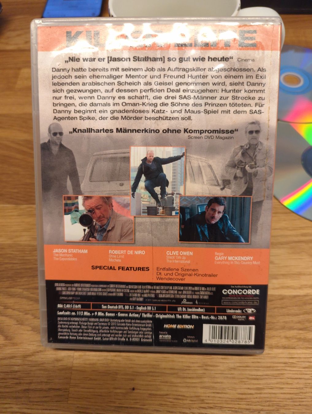 Tutti i DVDs: Killer Elite DVD mit Jason Statham – Usato da Wünnewil venduto da Susuki125gt 1