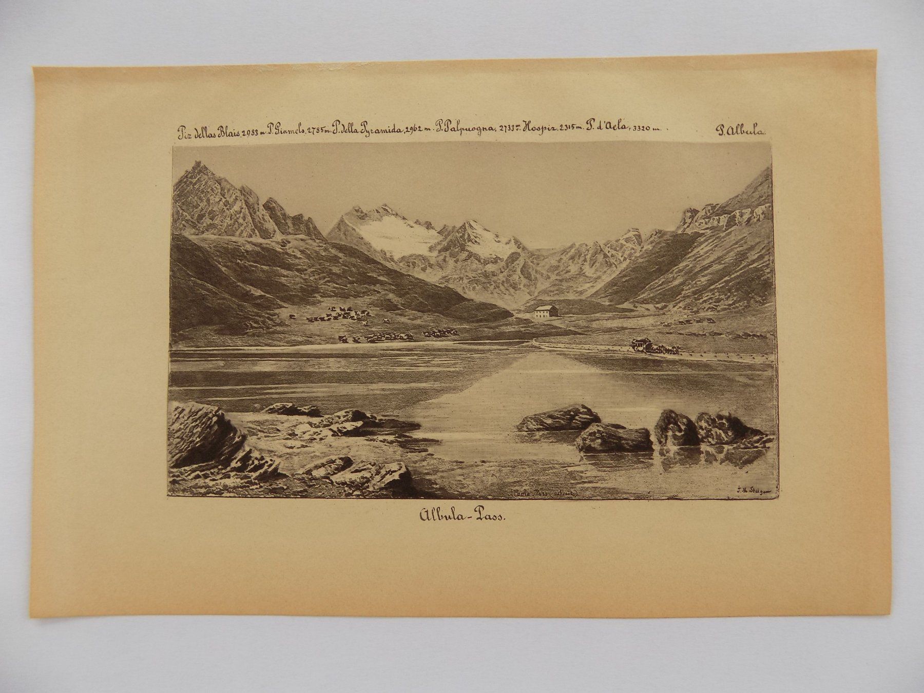 Stiche: Albula Pass – Gebraucht aus Risch von Rischli15