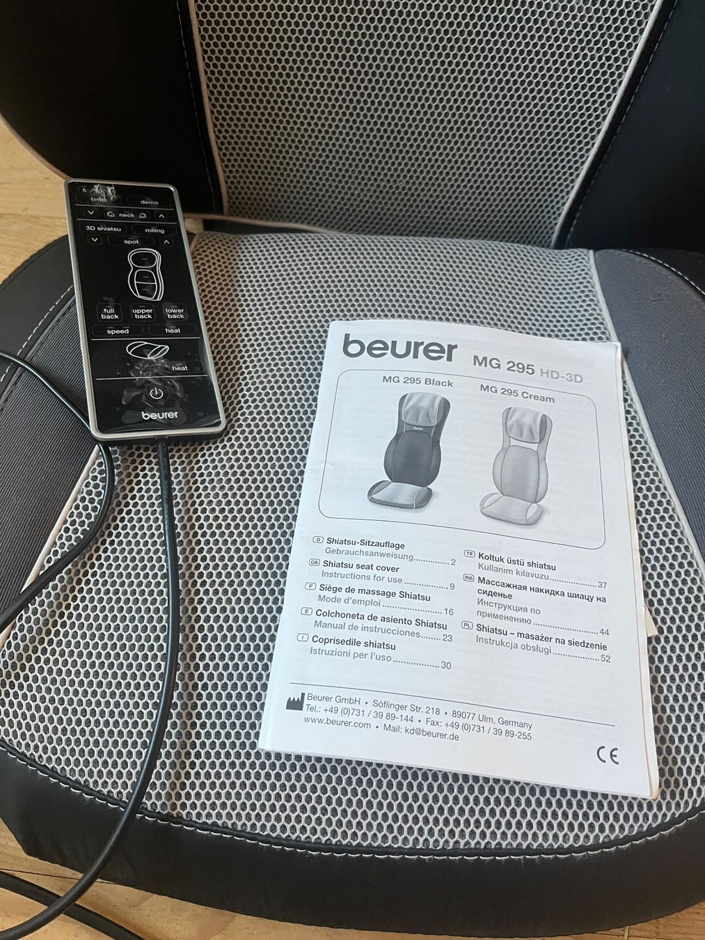 Beurer Dispositivi per massaggi: Beurer Massagestuhl – Nuovo (secondo la descrizione) da Gurmels venduto da sar_znc6 1