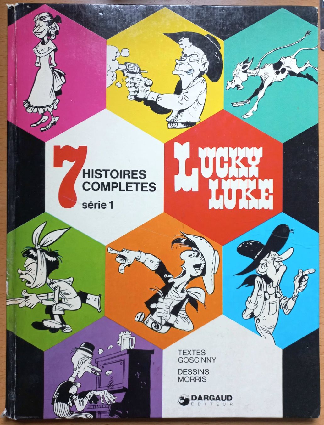 Fumetti: BD Comic - Lucky Luke - 7 Histoires - Serie 1 – Usato da Niederuzwil venduto da lubimaja