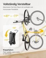 Fahrrad Wandhalterung Schwenkbar 35kg ebike Mountainbike