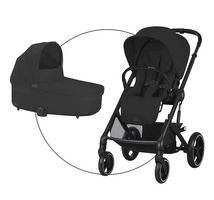 CYBEX BALIOS S LUX BUNDLE - MOON BLACK