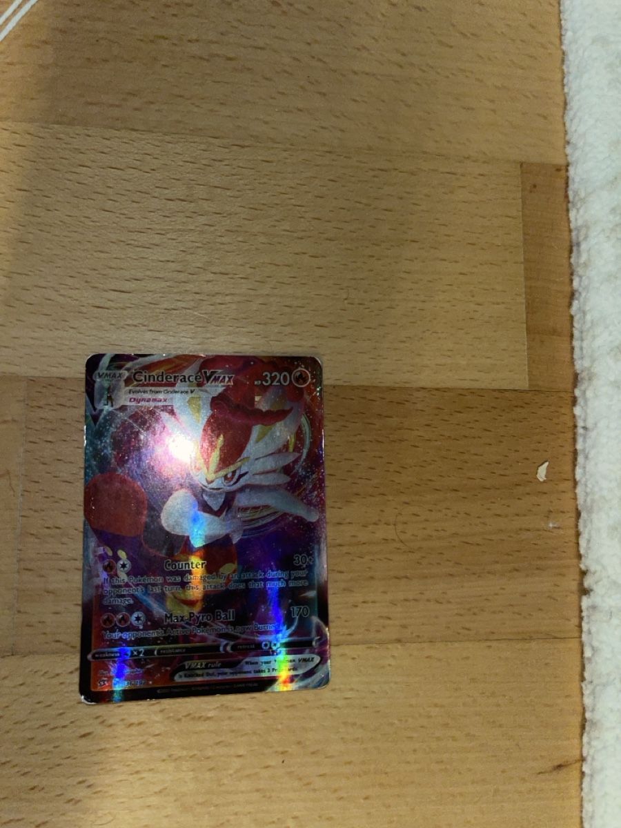Karten: Cinderace Vmax 320kp (Pokémon) – Neu (gemäss Beschreibung) aus Benglen von Shamily 1