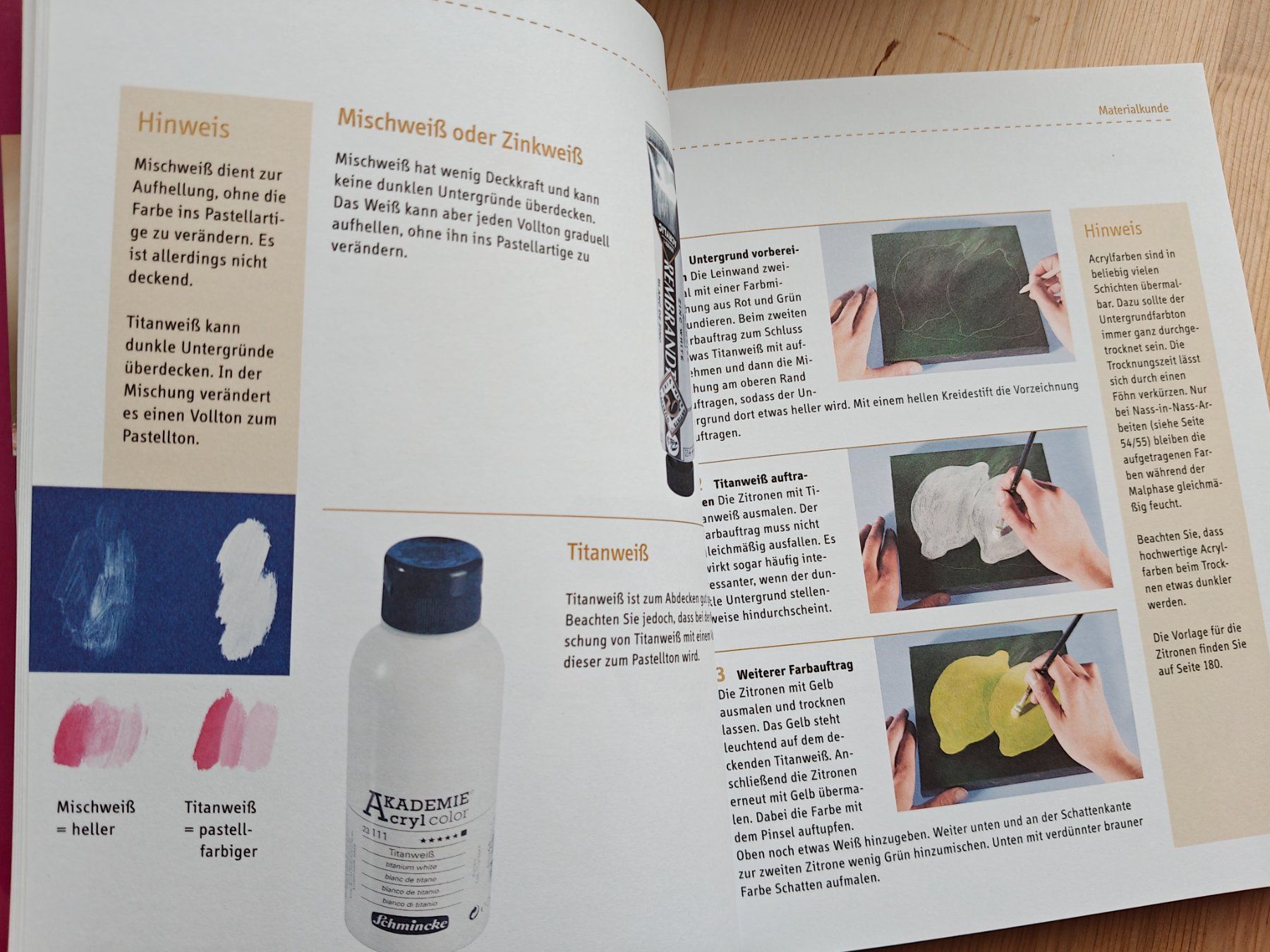 Libri: Acrylmalerei Basiswissen / Topp 2012 (Material & Technik) – Usato da Muttenz venduto da Negnuja 4