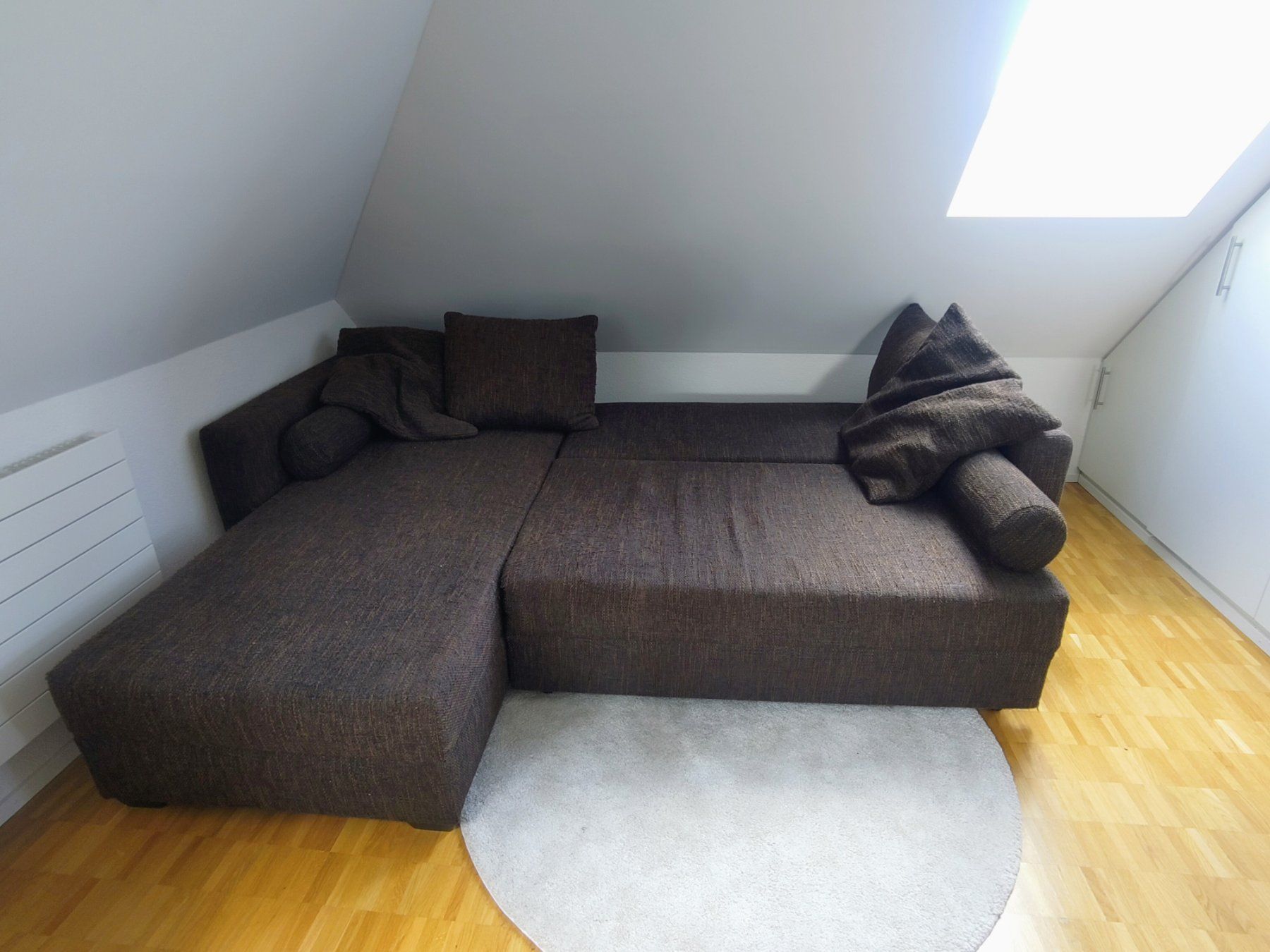 Sofas: Ecksofa / Schlafsofa braun – Gebraucht aus Zürich von babsypsilon 2