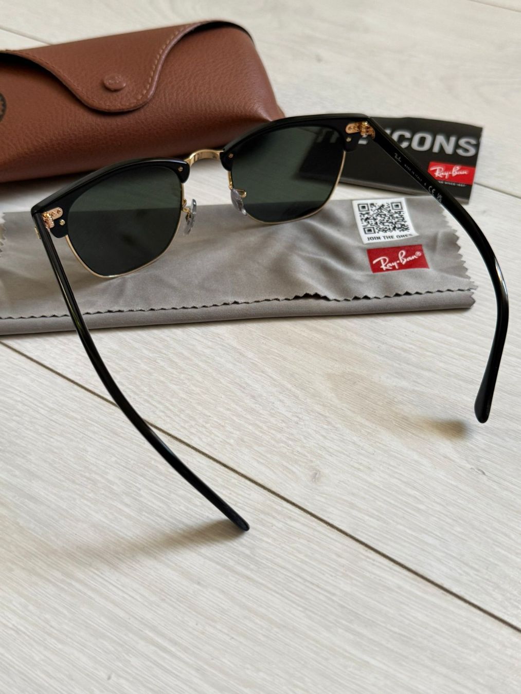 Ray-Ban Occhiali & Lenti: Ray-Ban Clubmaster Sonnenbrille – Usato da Auw venduto da Neo_z2rq 3