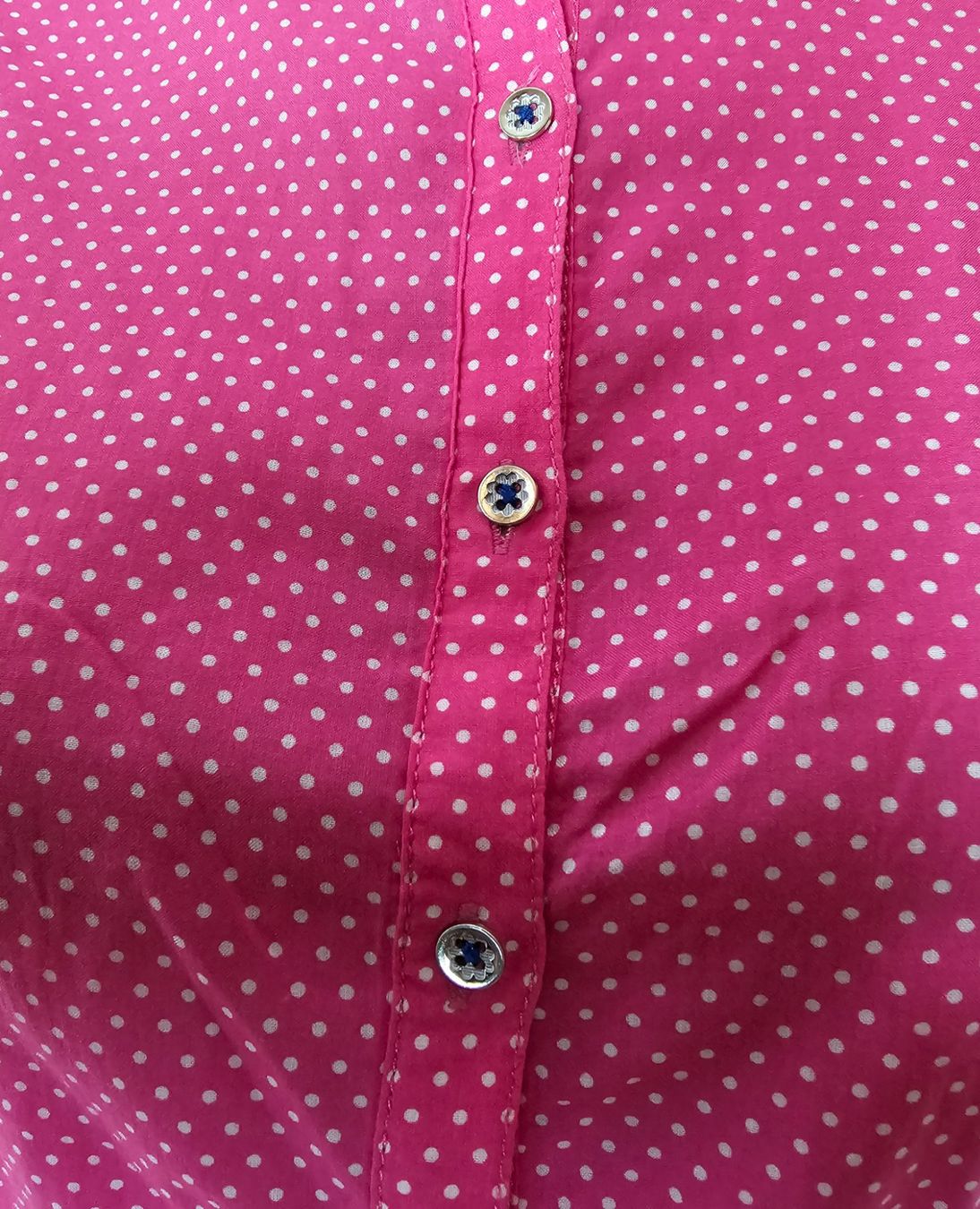 Emily van den Bergh Camicette: Emily van den Bergh Bluse Gr. 34 Pink Punkte Dirndl – Nuovo (secondo la descrizione) da Füllinsdorf venduto da Sunnebliemli7 2