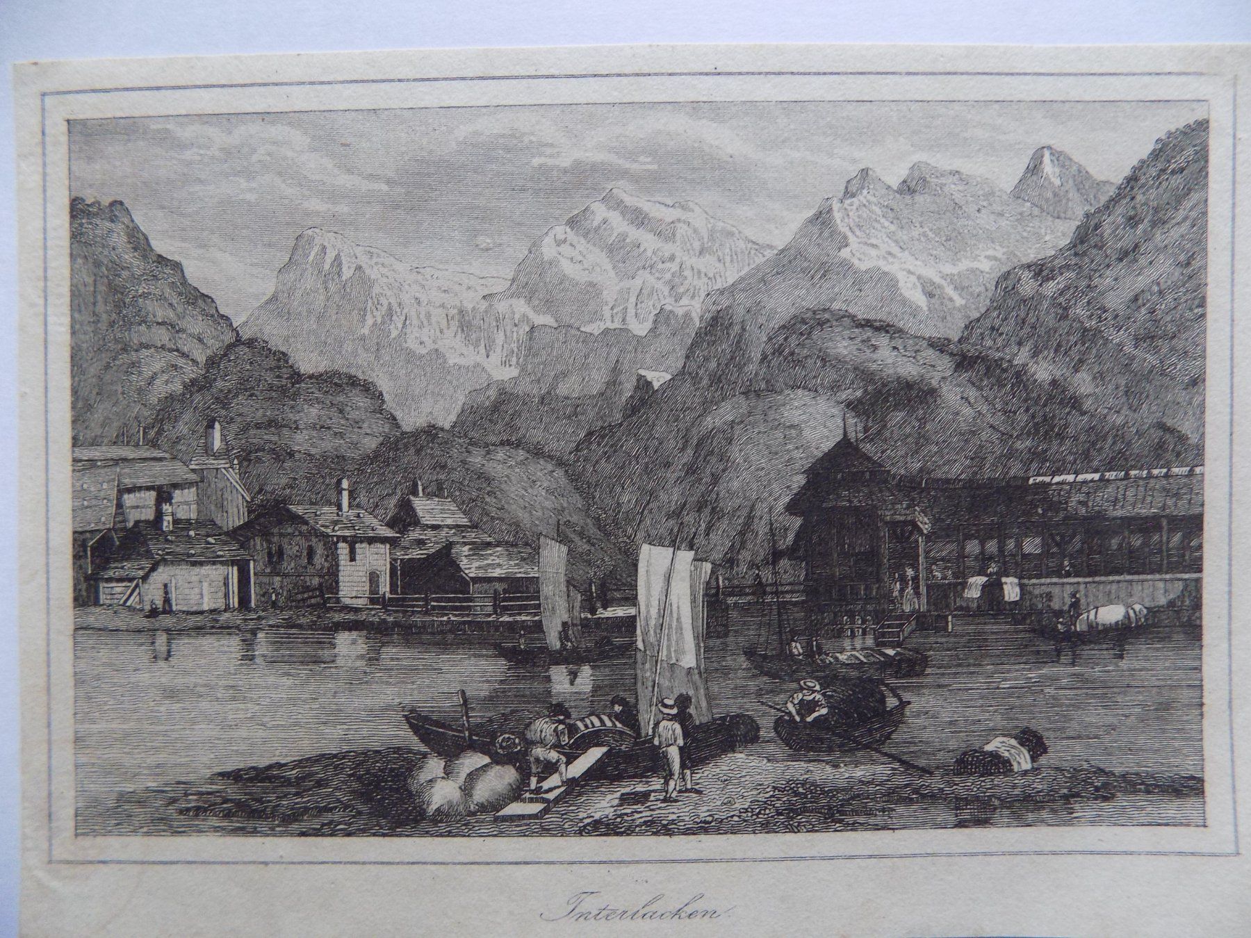 Stiche: Interlaken – Gebraucht aus Risch von Antikfee 1