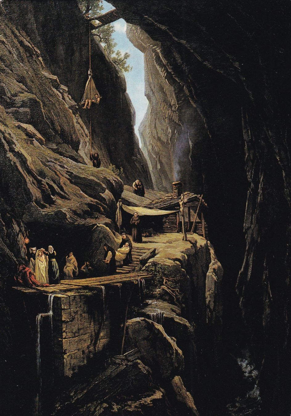 Ansichtskarten: Bad Ragaz Taminaschlucht 1981 – Gebraucht aus Cormoret von Pascalll2001