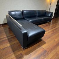 Echtleder Ecksofa von Linie c (gratis Lieferung*)