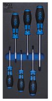 Werkstattwagen module: Schraubendreherfür Torx, 6-tlg.