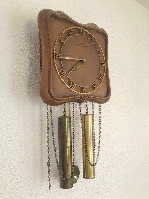 Orologi da terra & Orologi da parete: Neuenburger Pendule Wanduhr Le Castel – Usato da Ruswil venduto da Onneb71 1