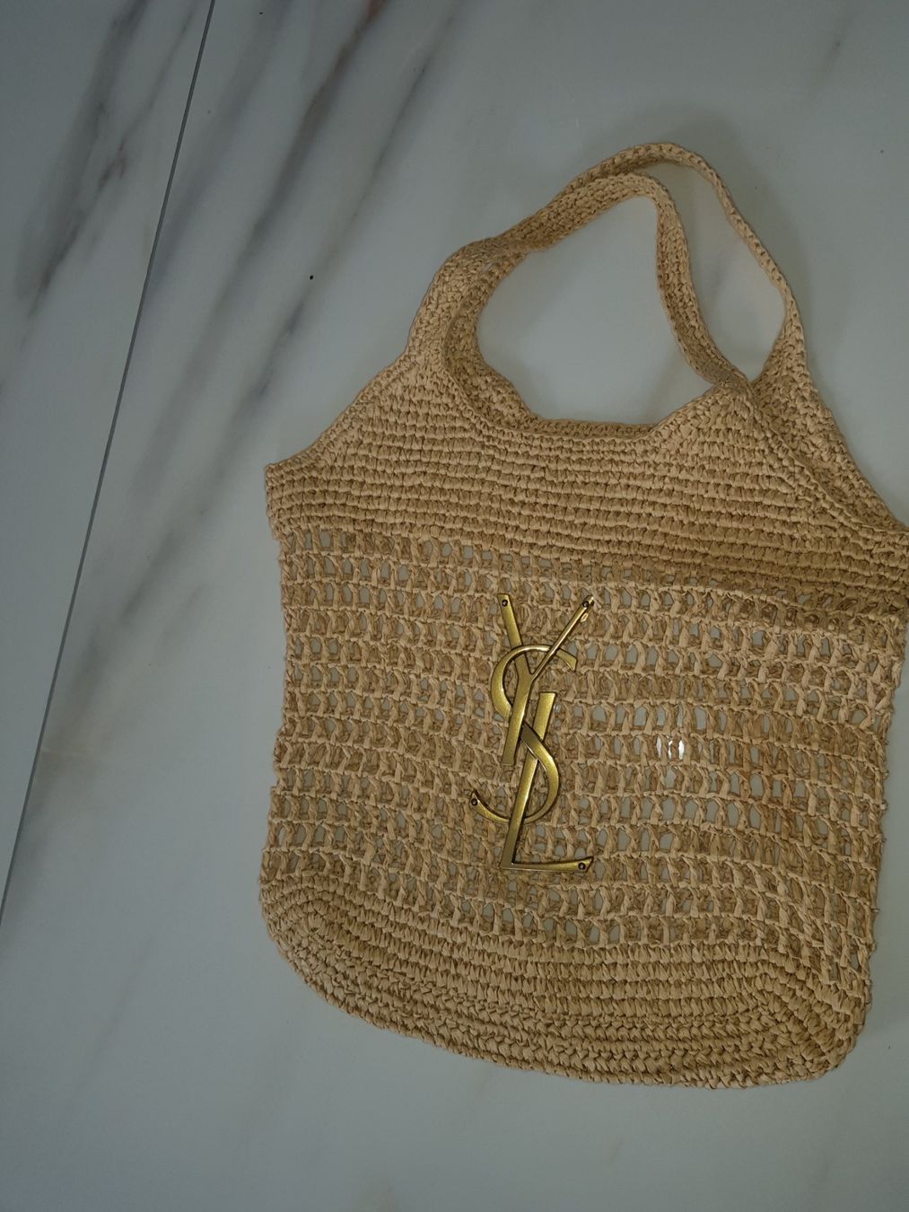 Taschen für Damen: Tasche,  Logo ysl raffia – Gebraucht aus Wetzikon ZH von med_2y76 2