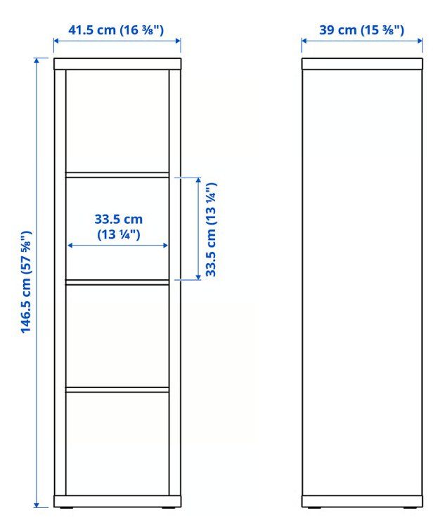 Ikea Regale: Ikea KALLAX, Regal mit 4 Fächern – Gebraucht aus St. Gallen von AnBau 3