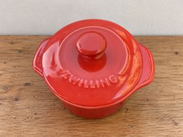 Zwilling Mini Cocotte 2er-Set rot mit Deckel