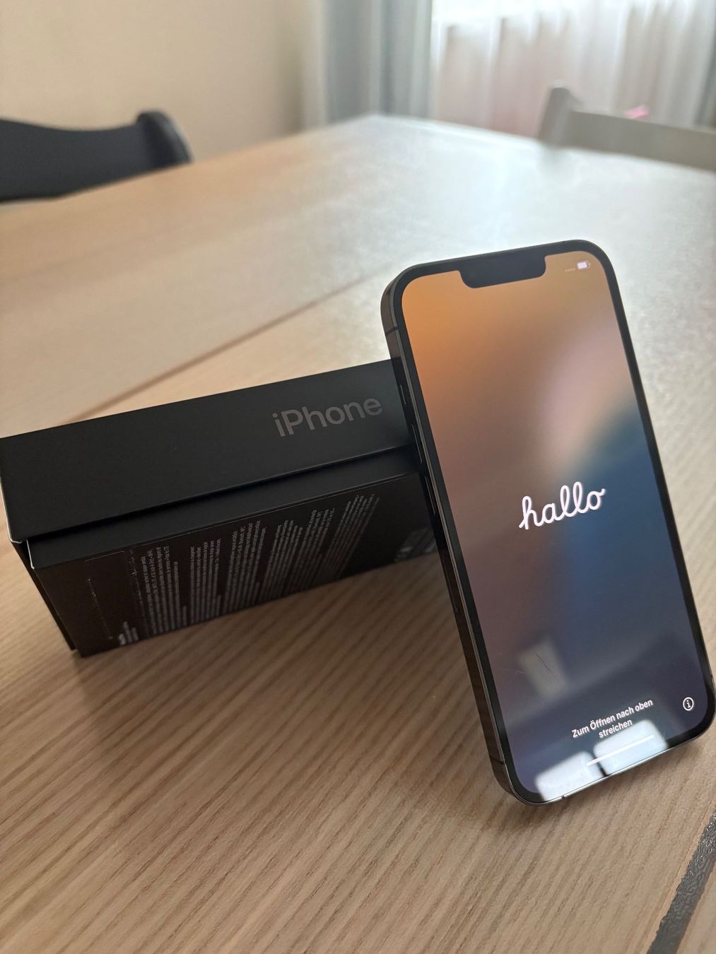 Apple Portables: Apple iPhone 13 Pro 128GB Graphit – mit Box & Kabel – D'occasion à Gipf-Oberfrick par IngmarJasmin 1