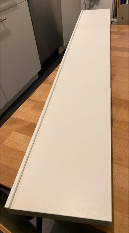 Ikea Marginal 3 Wandregale mit Halter, weiss, 120x18x2.5 cm Kaufen
