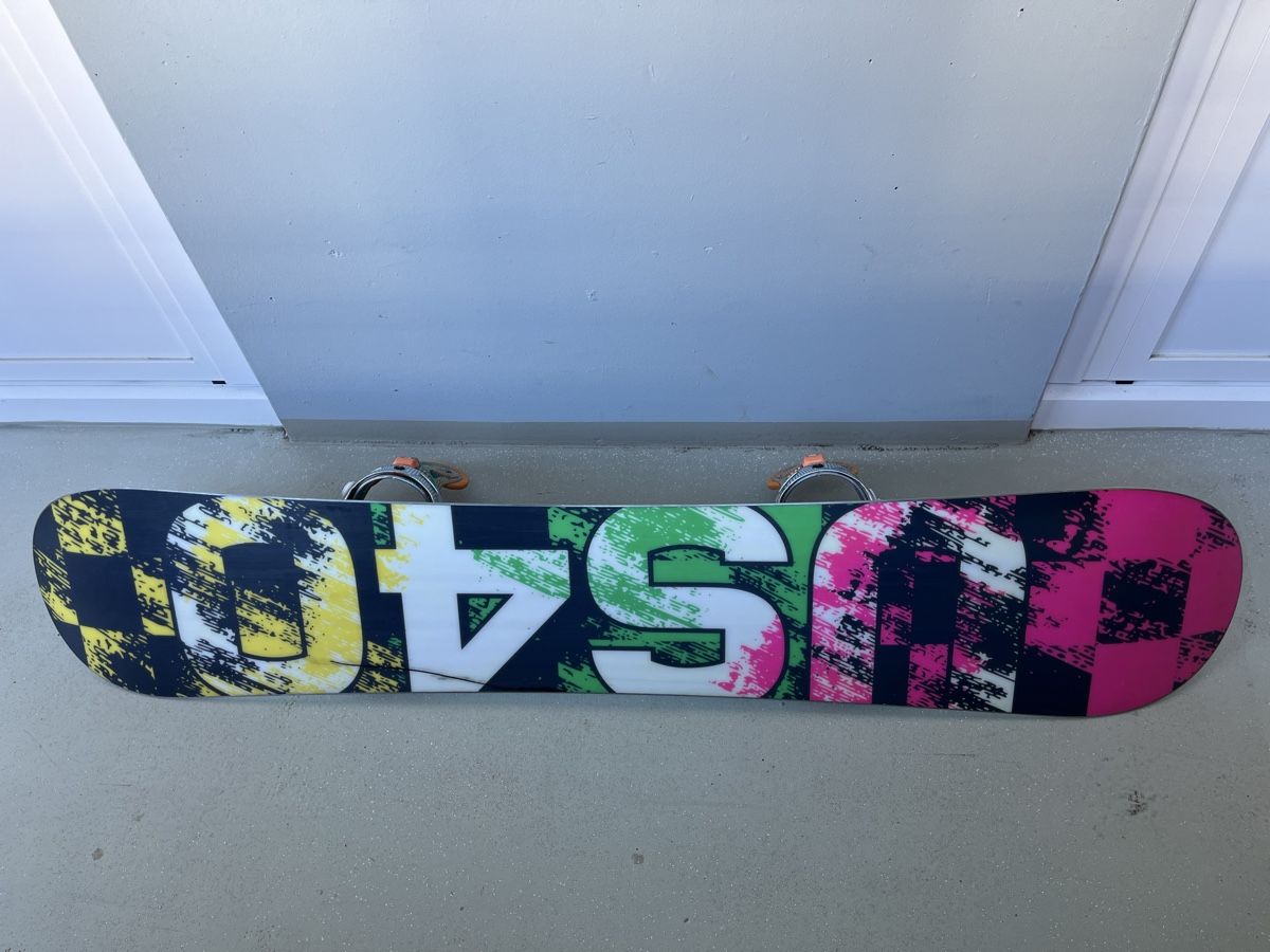 Board: US40 Snowboard 152cm inkl. Bindung – Usato da Horgen venduto da pupcia01 5