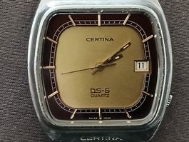 Certina DS-5 Herrenuhr, quarz, läuft