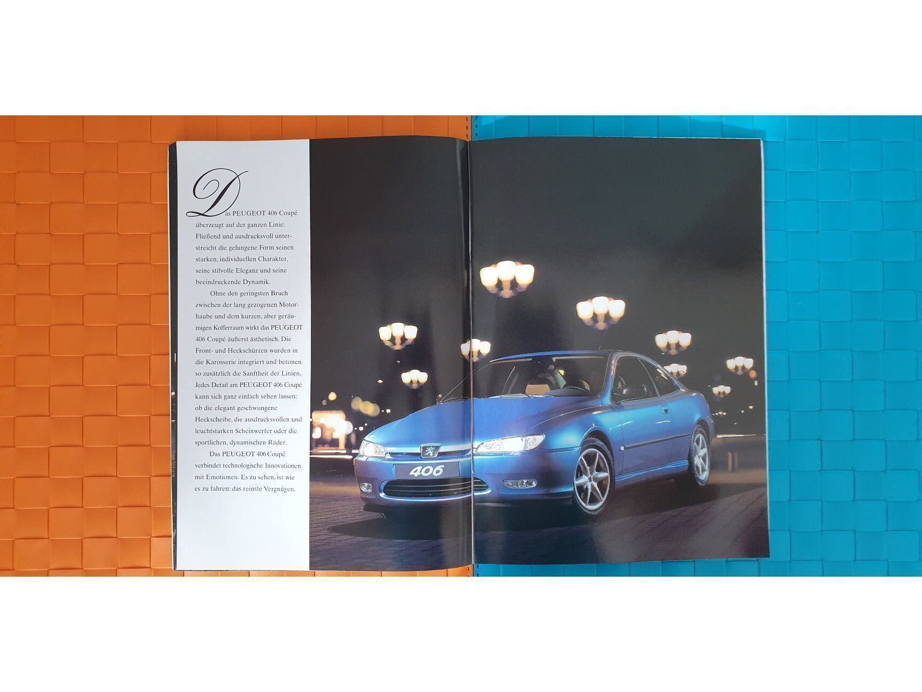 Zeitschriften & Magazine: PEUGEOT 406 COUPÉ - Prospekt / Katalog – Gebraucht aus Viganello von CARLiteratur 4