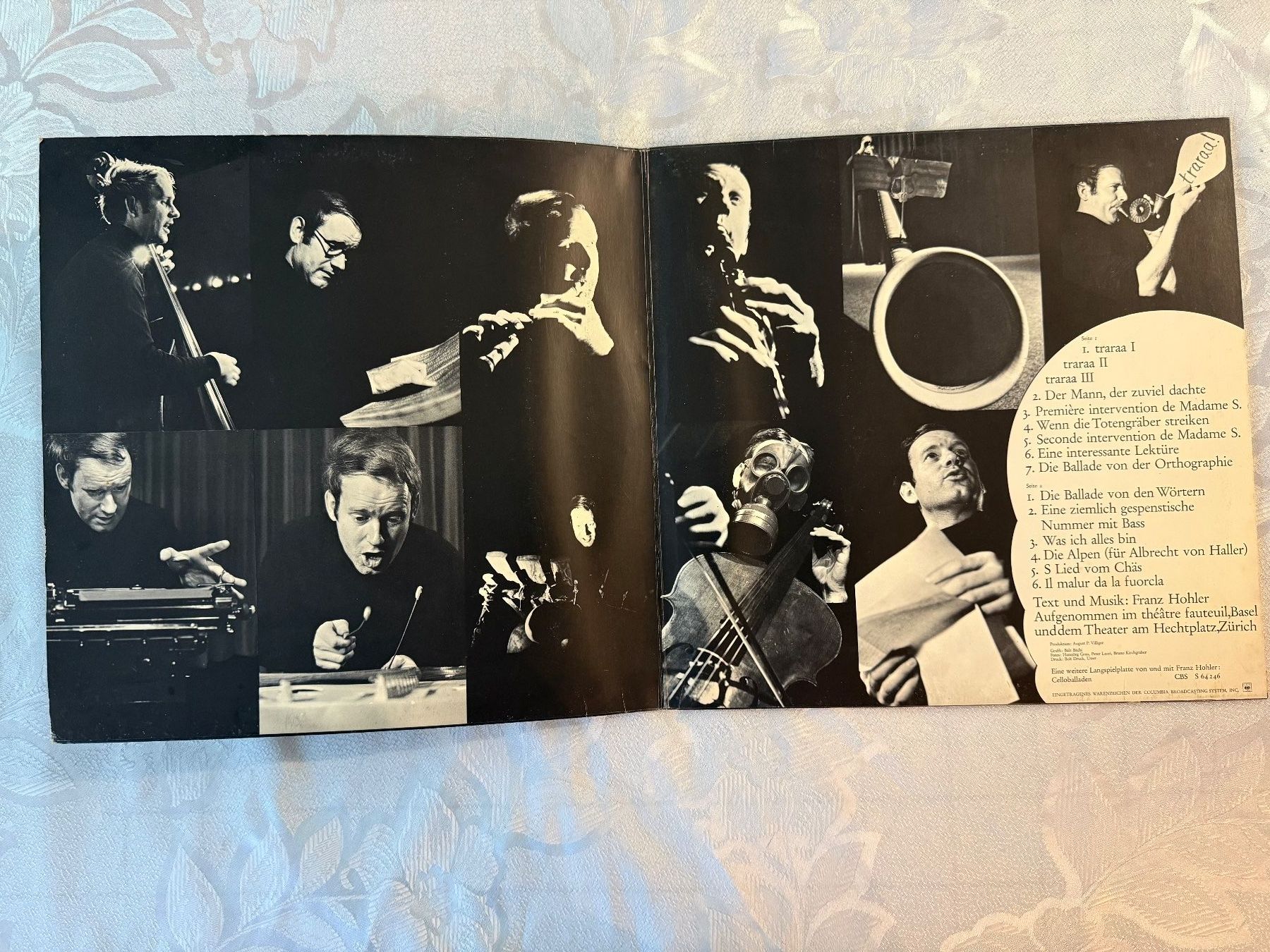 Dischi in vinile: FRANZ HOHLER - TRARAA! – Usato da Zürich venduto da fehlton 1