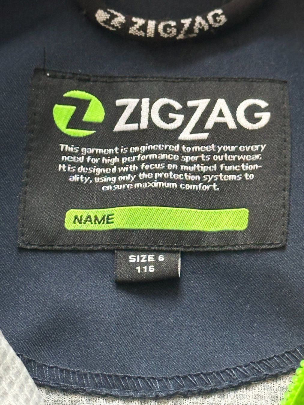 Giacche & Cappotti: ZigZag Softshell-Jacke  Gr 116 – Usato da Schaanwald venduto da JasmineH03 1