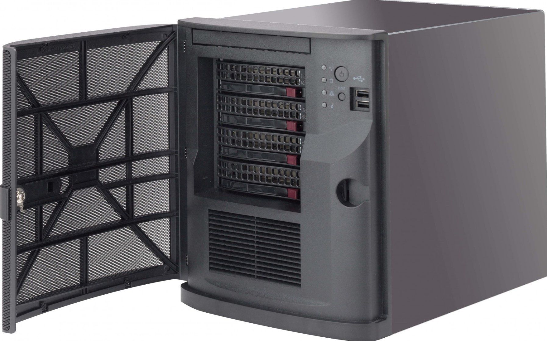 Custodie: Supermicro CSE-721TQ-350B2 Computer-Gehäuse – Usato da Langendorf venduto da bluefreezer