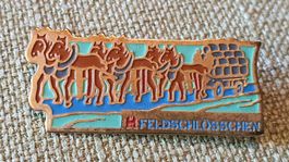 I861 - Pin Feldschlösschen Sechsspänner