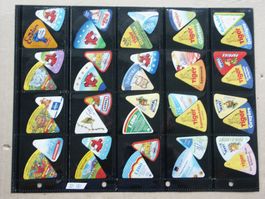 80      verschiedene   Käslein   Deckeli