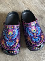 neue Clogs bunt mit Adler Gr.39