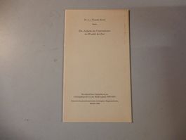Theodor Boveri "Die Aufgabe des Unternehmers"