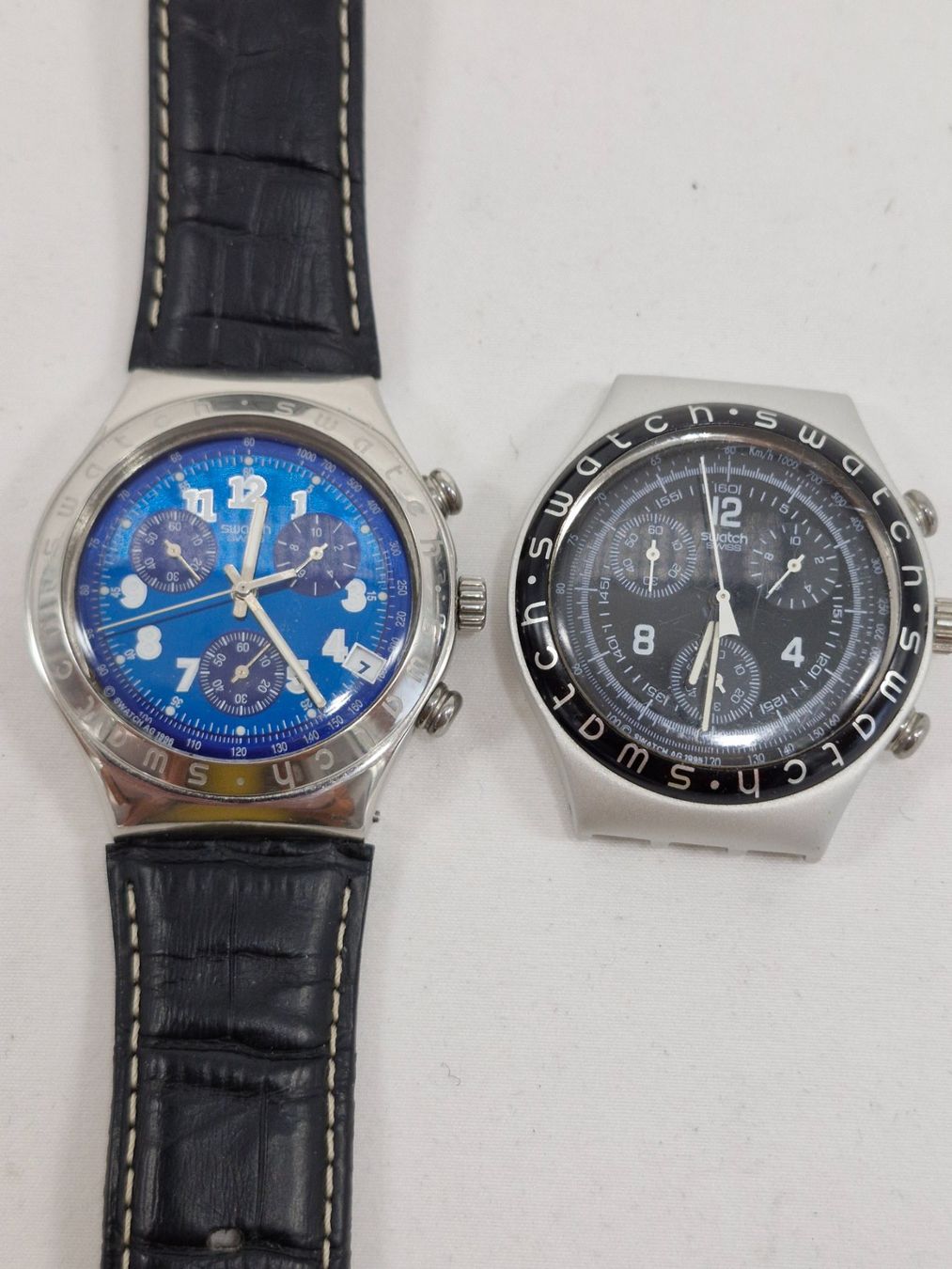 Swatch Orologi: 2 X SWATCH IRONY Chronographe – Usato da Bulle venduto da italicum