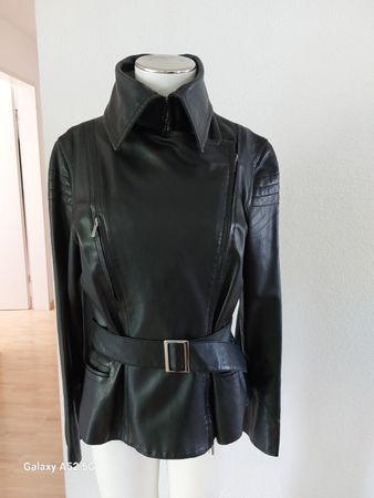 Nicolussi Lederjacke, Schwarz, Gr.40, Top Zustand!