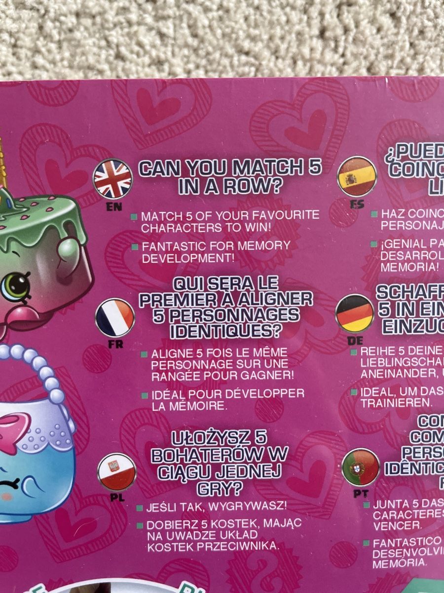 Giochi: New Shopkins Top Trumps Match Cube Game – Nuovo e nell'imballaggio originale da Villars-Bramard venduto da dadesc 2