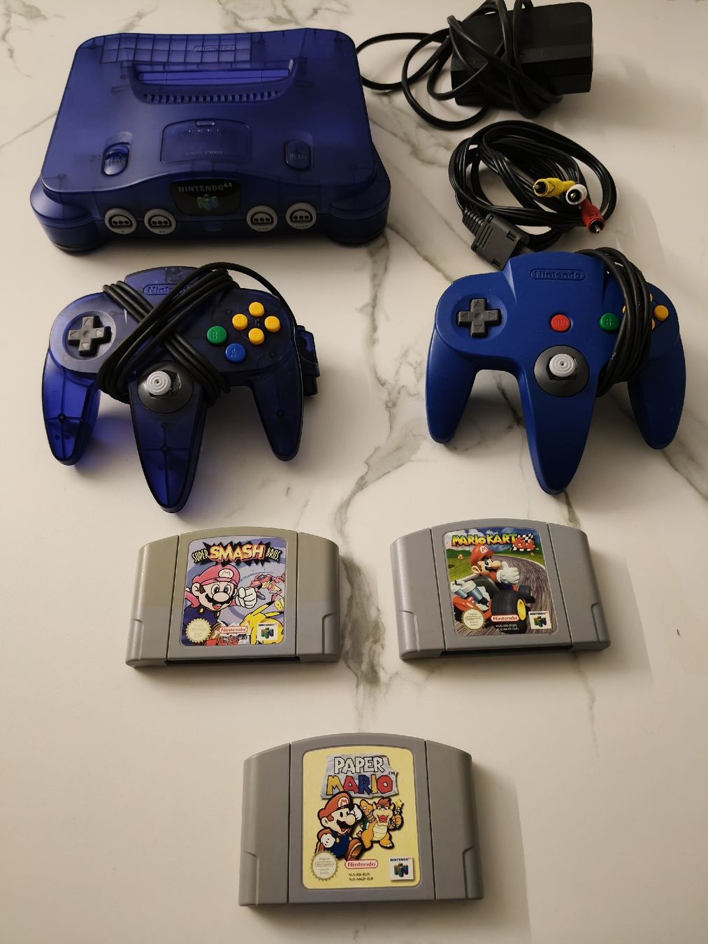 Nintendo Konsolen: Nintendo 64 Purple mit Spielen Controller mit seltenes Games – Gebraucht aus Oensingen von ece_8k7q 8