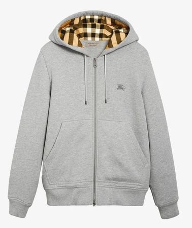 AB 1CH🔥 Burberry Kapuzenjacke grau  Grösse S SEHR NEU🔥